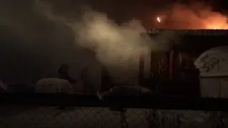 Пожар в Нижневартовске
