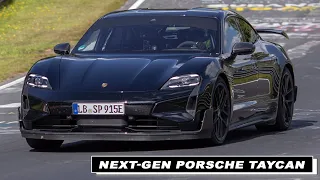 2025 Porsche Taycan beats Tesla Model S Plaid Nurburgring With 7:07 Ring Lap Record