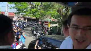 Part 1 Magandang araw po! Motorcade at Pulilan, Bulacan |  Mayor Isko Moreno | March 24, 2022