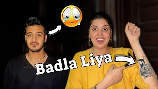 Kanwal Nay Mery Sath Tatto Prank Kar Diya || Amanat Puncha Di