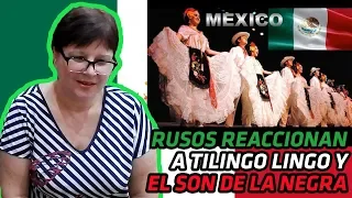 RUSOS REACCIONAN a TILINGO LINGO y EL SON DE LA NEGRA | REACCIÓN