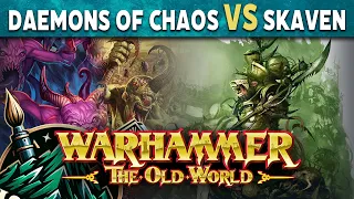 Daemons vs Skaven - The Old World Live Battle Report