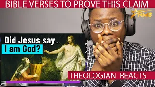 JESUS CHRIST IS GOD 33 BIBLE VERSES PROVE  THIS CLAIM | CHRISTIAN REACTION