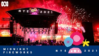 Sydney Midnight Fireworks - Highlights | New Year's Eve 2021