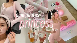 🎀 PINK PILATES PRINCESS 🎀 day in the life | self care, shopping, pilates & wellness