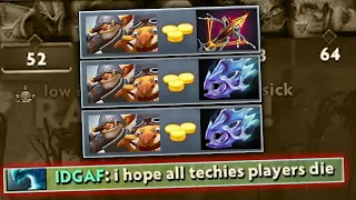 How real man play techies!!! From Techies to NUKER Cancer ATK SPEED..