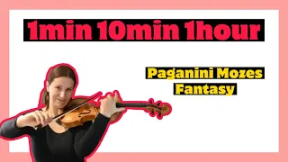 1Min 10Mins 1Hour: Paganini Mozes Fantasy