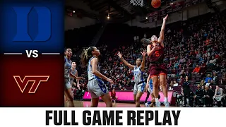 Duke vs. Virginia Tech Full Game Replay | 2022-23 ACC Women’s Basketball