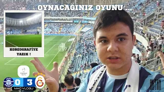 KAÇAN POZİSYONLAR VE YENİLEN 3 GOL İYİCE FITTIRDIK ! Adana Demirspor - Galatasaray Maç Vlogu