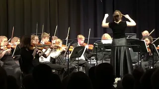 North Muskegon Orchestras perform Music from Brave