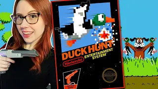 Let's Play DUCK HUNT on NES! - Erin Plays