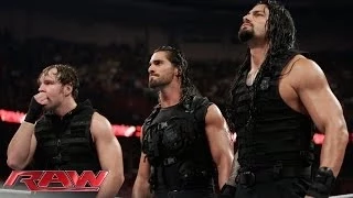 The Shield takes the hunt to Evolution: Raw, May 12, 2014