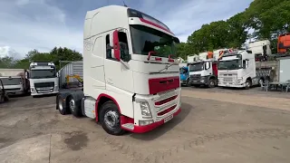 volvo fh gtxl white red kx66 mue video