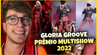 REAGINDO a GLORIA GROOVE no PRÊMIO MULTISHOW 2022 (A QUEDA, LEILÃO, BONEKINHA e VERMELHO)