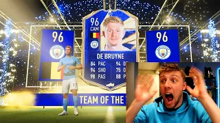 W2S GETS A TOTY IN A PACK!! - FIFA 21