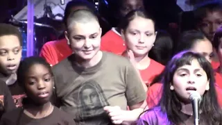 "Jackie" Sinead O'Connor & PS22 Chorus at Highline Ballroom 2-24-12