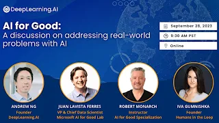 AI for Good: A discussion on addressing real-world problems with AI