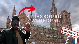 Exploring the Majestic Cathedral of Notre Dame in Strasbourg 🏰✨⎮ A Journey Through History!  #france