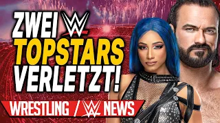 Zwei WWE Top Stars verletzt!, Viele Änderungen bei Day 1  | Wrestling/WWE NEWS 5/2022