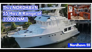 This $1.25m LIVEABOARD Nordhavn 55 TRAWLER YACHT Is For Sale!