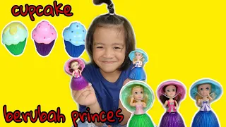 Mini Cupcake Surprise | Mainan Princes Berubah Jadi Cupcake
