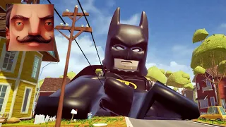 Hello Neighbor - My New Neighbor Big Lego Batman Act 3 Gameplay Walkthrough