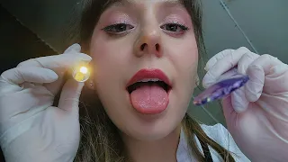 ASMR | Exame dos nervos cranianos MAS você está deitado