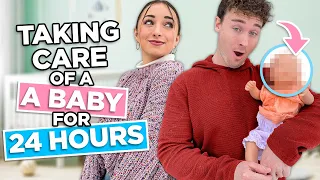 Brooklyn & Dakota are PARENTS?? | 24-Hour Baby Challenge
