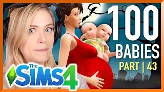 Single Girl Births A Two Headed Baby In The Sims 4 | Part 43