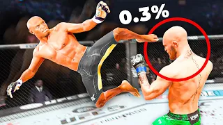 1 Impossible Knockout With UFC Legends