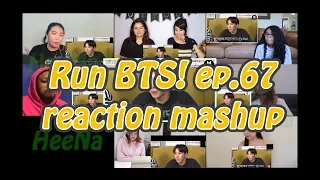 [BTS] Run BTS 달려라 방탄 ep.67｜reaction mashup