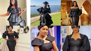 Latest and Stunning Black/Funeral Outfit Styles|| Women Fashion||African Fashion .