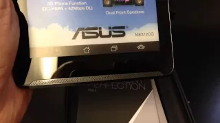 ASUS K00E FONEPAD 7 ME372CG Unboxing Video - TABLET in Stock at www.welectronics.com