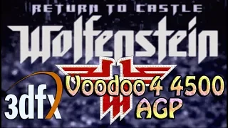Return to Castle Wolfenstein (id Software, 2001) - Gameplay 3dfx Voodoo 4 4500 AGP