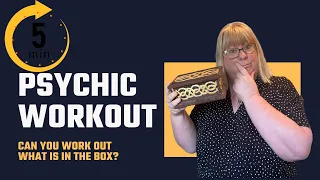 5 MINUTE PSYCHIC WORKOUT: Flex your psychic muscle in this 5 minute intuitive activity