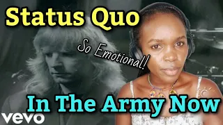 African Girl First Time Hearing Status Quo - In The Army Now