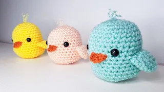 How to Crochet: EASTER CHICK | BABY BIRD AMIGURUMI (Free Crochet Pattern)