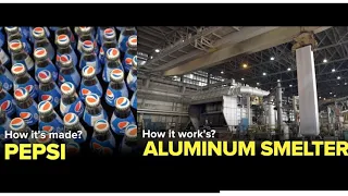 HOW PEPSI IS MADE? ALUMINUM smelter work |  INSIDE PEPSI FACTORY - Machines