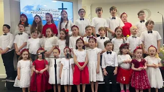 Vreau sa spune cel ce slab || Bethel Kids Choir (Good Friday)