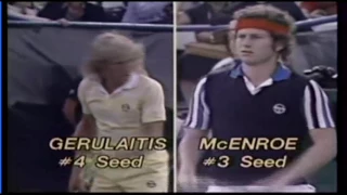 US Open 1979 Final John McEnroe v Vitas Gerulaitis