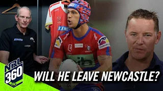 Ponga walks out when confronted about contract situation with Dolphins | NRL 360 | Fox League