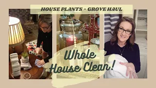 WHOLE HOUSE 2 DAY CLEAN WITH ME / WALMART HAUL + GROVE COLLABORATIVE  HAUL/ ROBIN LANE LOWE