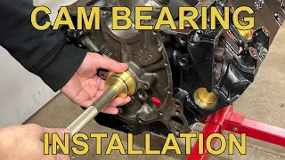 Camshaft Bearing Installation - Step by Step