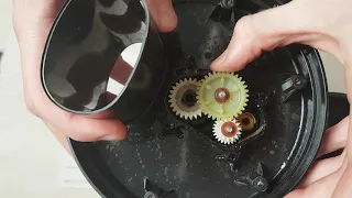 Bosch MSM8, MSM8190 разборка крышки с редуктором (gear box disassembly).