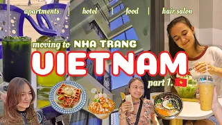 🇻🇳 NHA TRANG vlog (with prices) part 1 | food, Erica hotel, rent apartment, hair salon