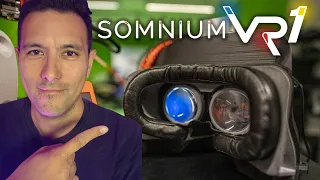 THIS Is The Somnium VR 1 High-End VR Headset! First Through-The-Lens Video!