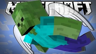 Minecraft | FLYING ZOMBIES?! | Blocking Dead Minigame