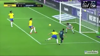 Brazil win 4-1 vs Argentina| Highlights.