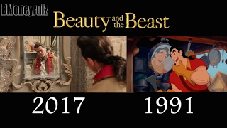 'Beauty & The Beast (2017)' Final Trailer Side-By-Side w/ 1991 Version