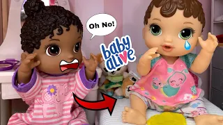 Baby Alive Zoe has an Accident at Sleepover!